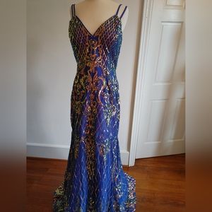 Royal Blue Mult Dress / Quinceañera Dress / Prom Dress / Ball Gown